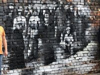 Mural na terenie Konesera