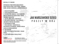 Film DVD "Jak warszawskie dzieci poszły w bój"