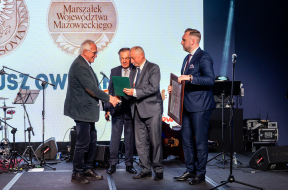 Medal Pro Mazovia dla Janusza Owsianego