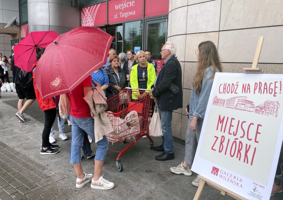 "Chodź na Pragę" – spacery z przewodnikiem